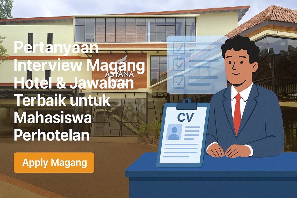 7 Pertanyaan Interview Magang Hotel & Jawaban Terbaik untuk Mahasiswa Perhotelan