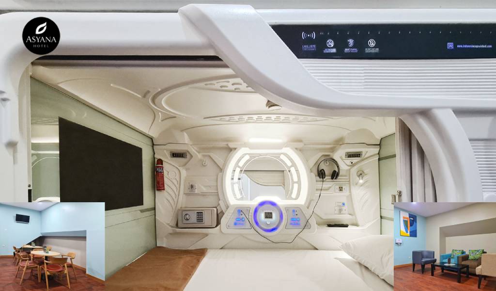 Keuntungan Menginap di Kamar Kapsul Asyana