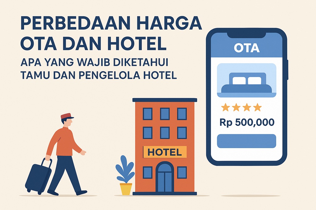 Perbedaan Harga OTA dan Hotel: Apa yang Wajib Diketahui Tamu dan Pengelola Hotel